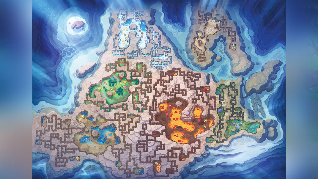 Pokémon Brilliant Diamond & Shining Pearl: The Grand Underground map and  guide