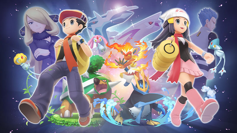 Caja y más imágenes de la Nintendo Switch Lite de Pokémon Diamante Brillante  y Perla Reluciente - Nintenderos