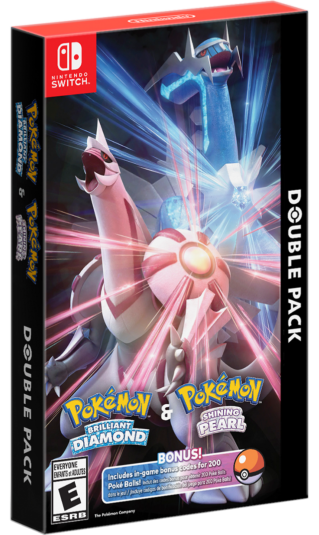 Pokémon™ Brilliant Diamond and Pokémon™ Shining Pearl Double Pack