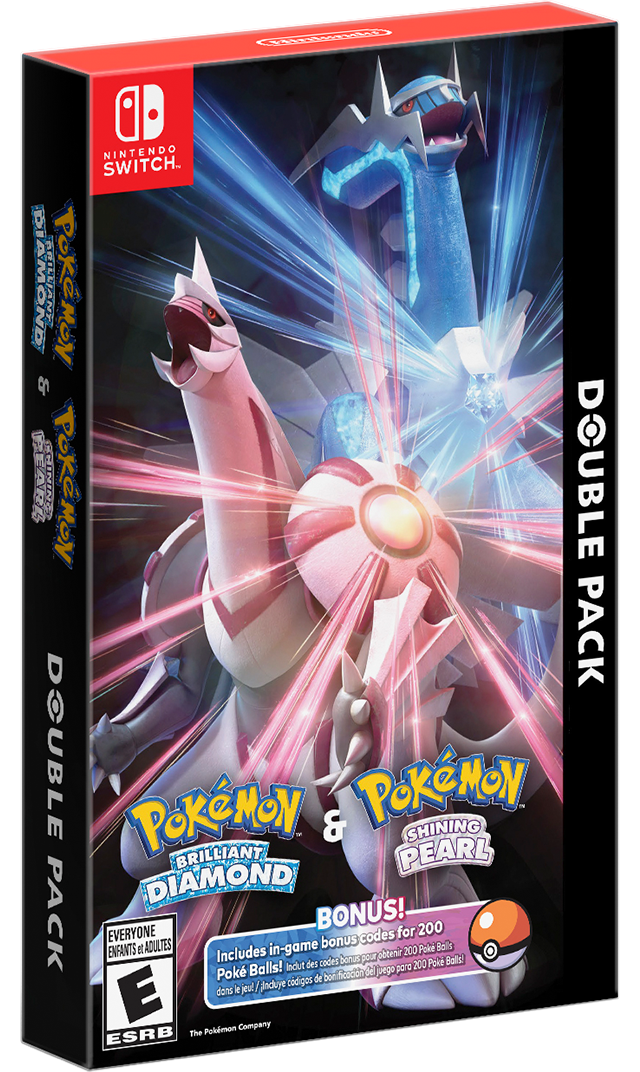 Pokémon Brilliant Diamond cover or packaging material - MobyGames