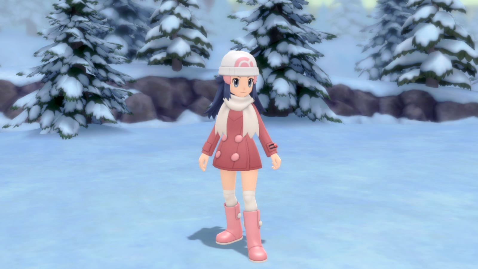Dawn Platinum Style Outfit Art - Pokémon Brilliant Diamond and