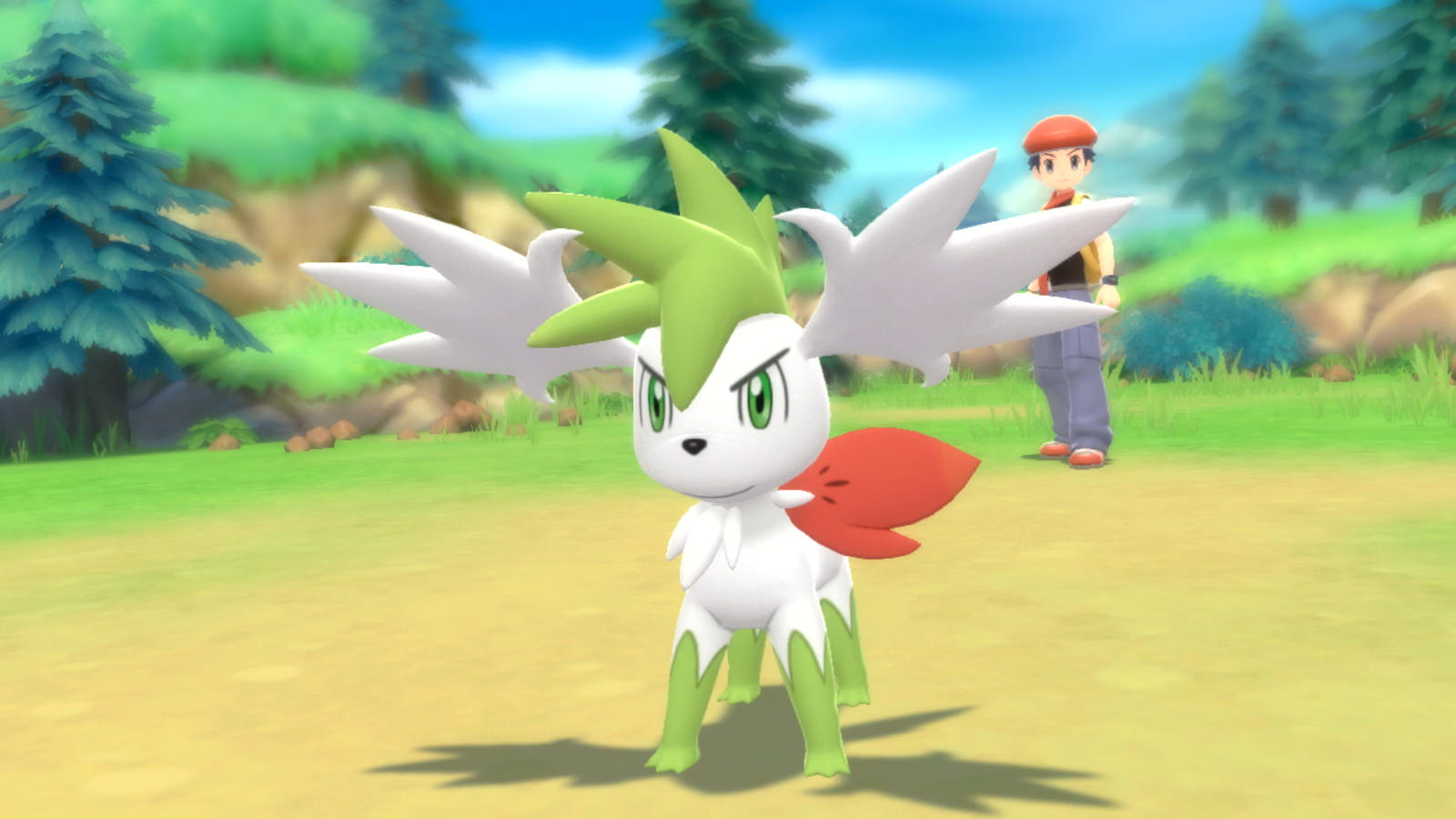 💎Pokemon Brilliant Diamond/Shining Pearl SHAYMIN 6IV(Oak Event) LEGENDARY  LV.30